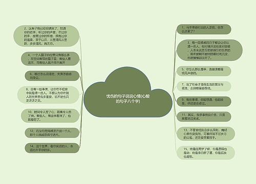 忧伤的句子说说心情(心酸的句子八个字)