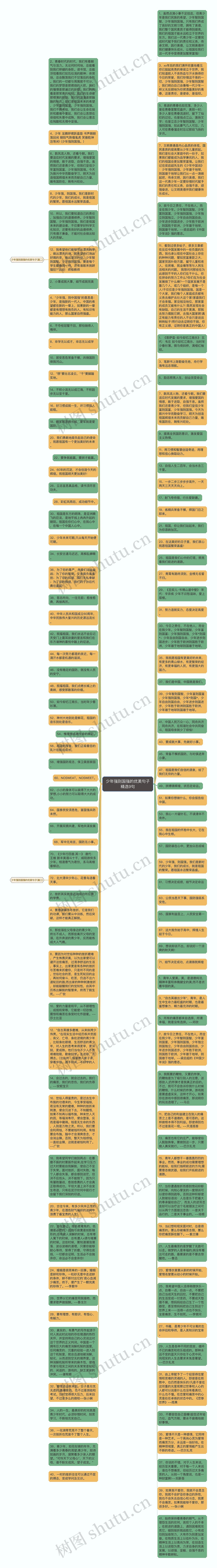 少年强则国强的优美句子精选9句