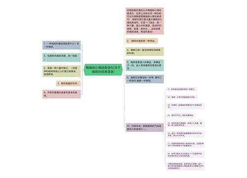 喝咖啡心情经典语句(关于咖啡的经典语录)