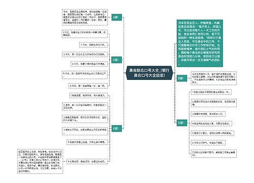 晨会励志口号大全_(银行晨会口号大全励志)