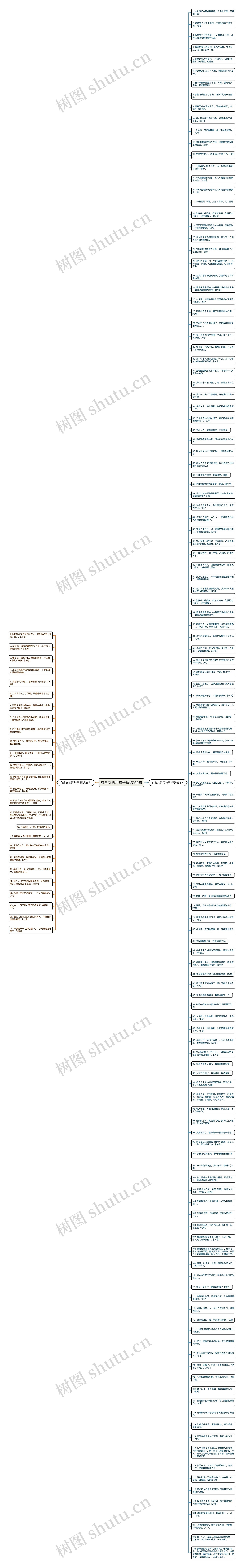 有含义的污句子精选159句思维导图