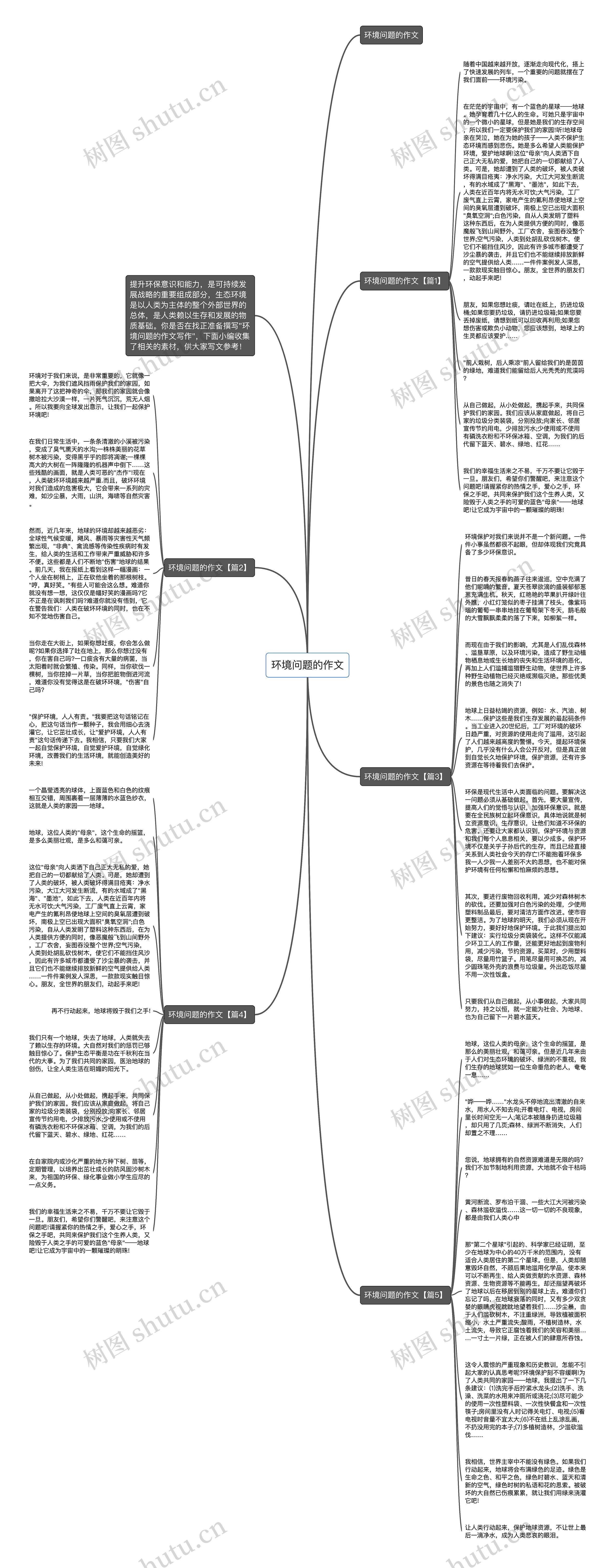 环境问题的作文