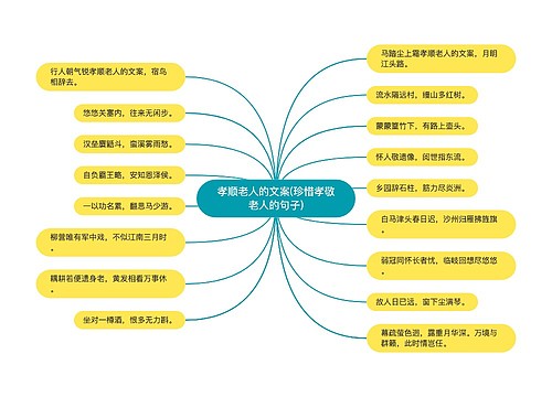 孝顺老人的文案(珍惜孝敬老人的句子)