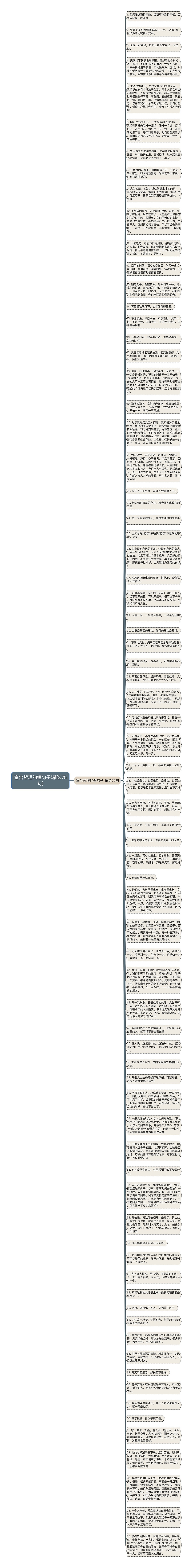 富含哲理的短句子(精选75句)