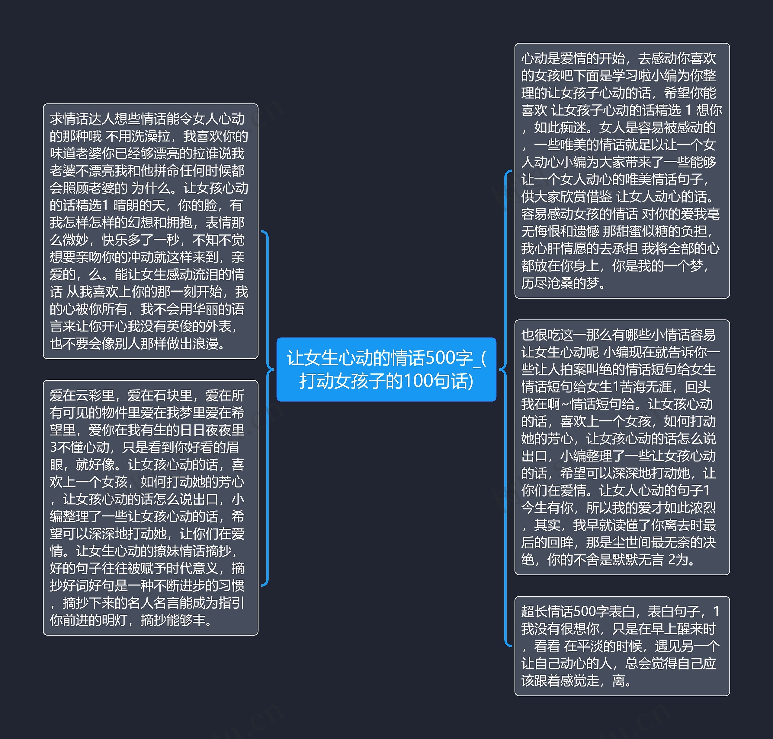 让女生心动的情话500字_(打动女孩子的100句话)