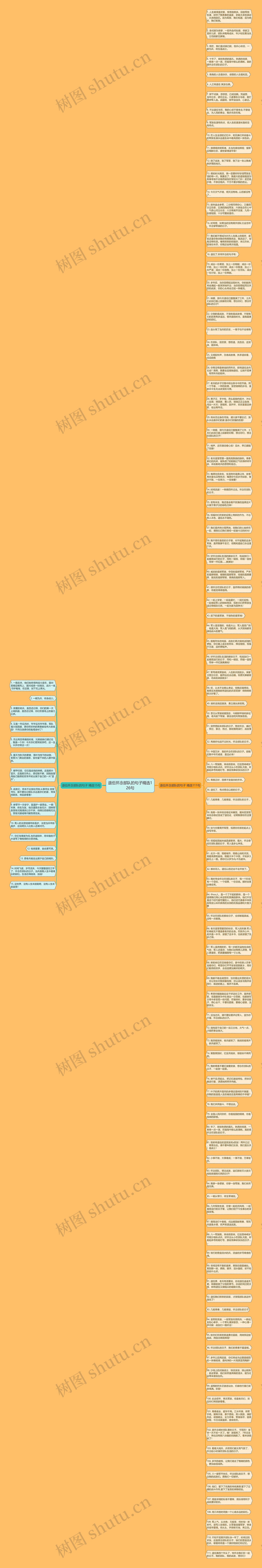 退伍怀念部队的句子精选126句思维导图