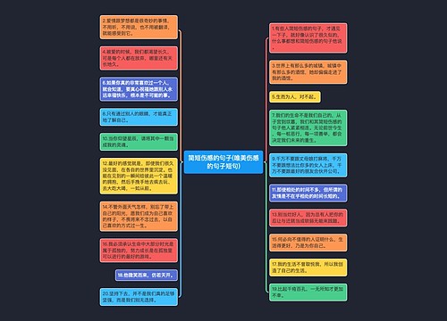 简短伤感的句子(唯美伤感的句子短句)