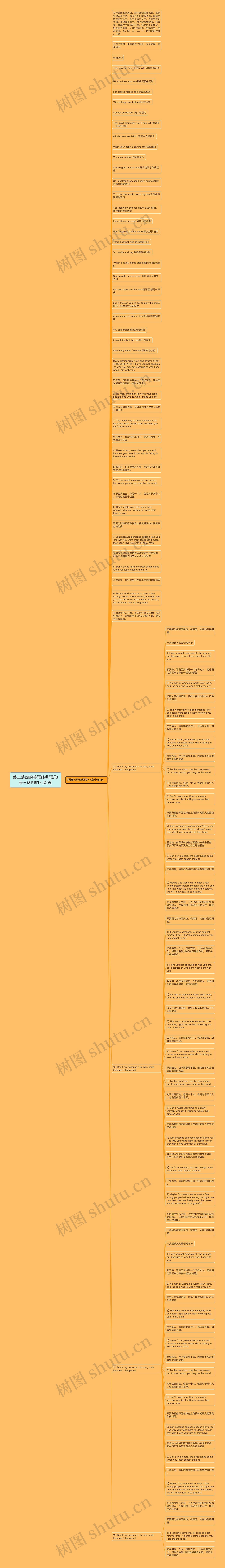 丢三落四的英语经典语录(丢三落四的人英语)思维导图