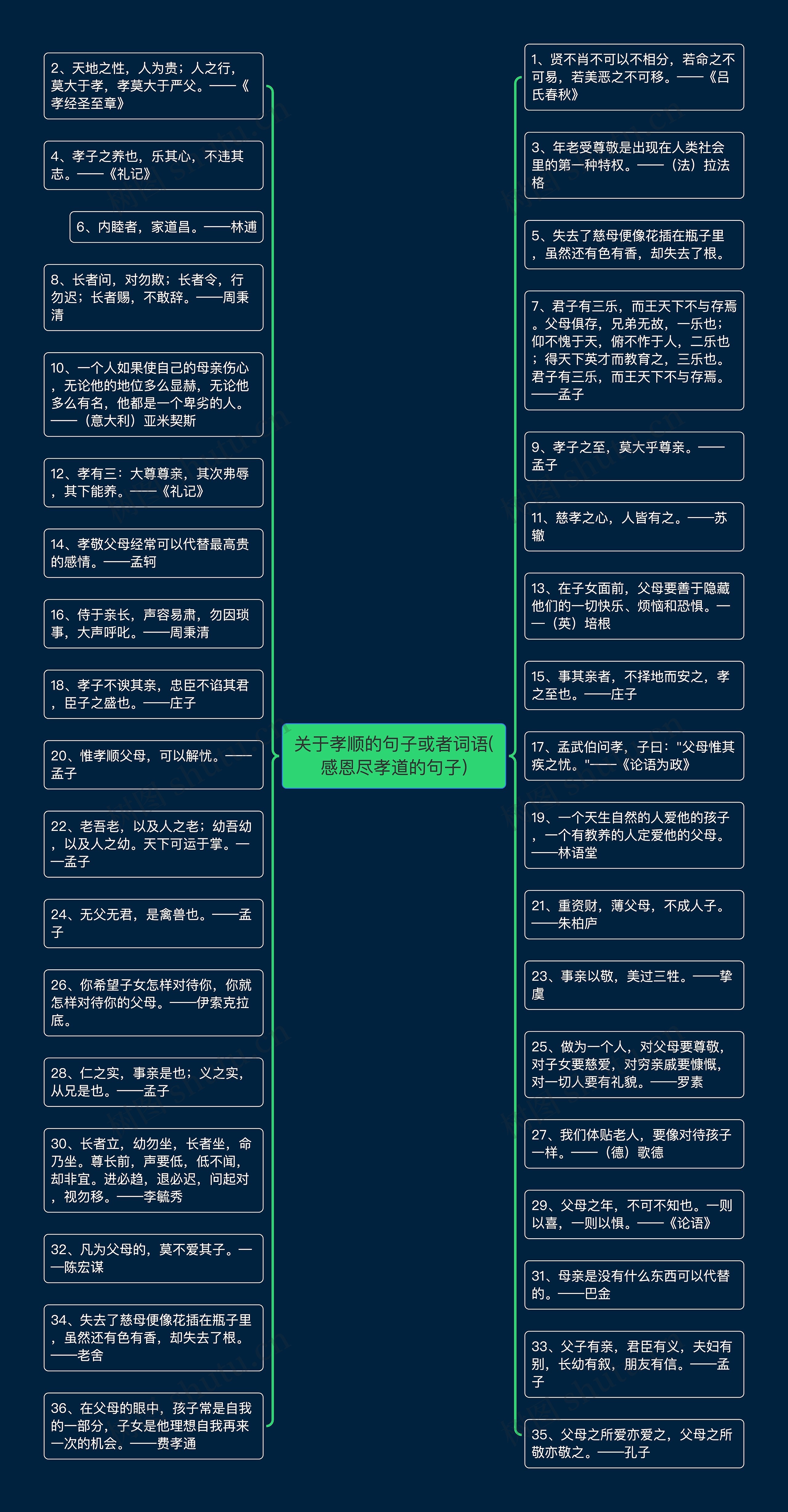 关于孝顺的句子或者词语(感恩尽孝道的句子)