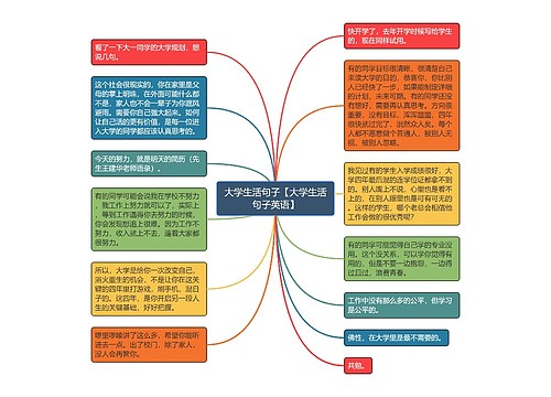 大学生活句子【大学生活句子英语】