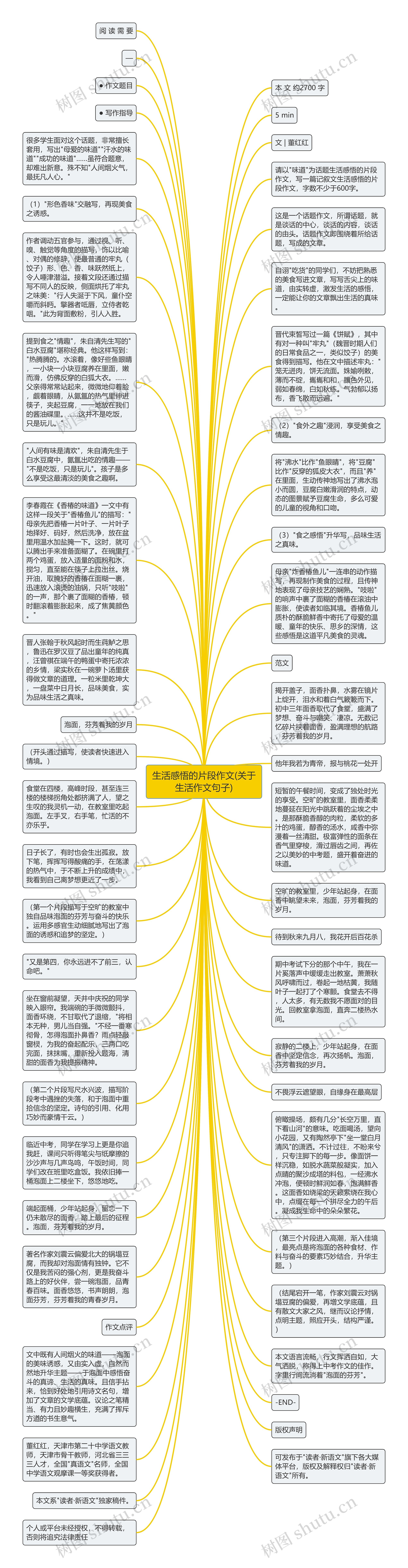 生活感悟的片段作文(关于生活作文句子)