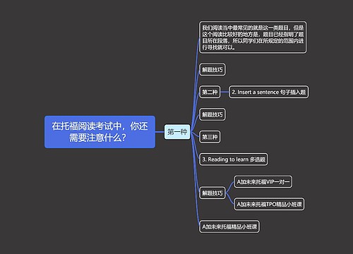 在托福阅读考试中，你还需要注意什么？