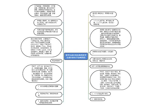 致学生成长的经典语录(学生成长的句子经典语录)