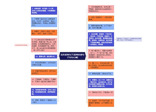 忧伤爱情句子(爱情伤感句子句句心痛)