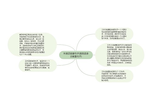 科室正能量句子(医院语录正能量句子)