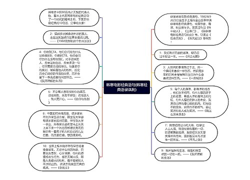 韩寒电影经典语句(韩寒经典语录讽刺)