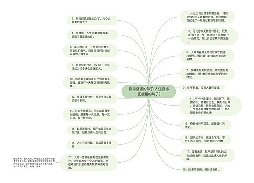 励志坚强的句子(人生励志正能量的句子)