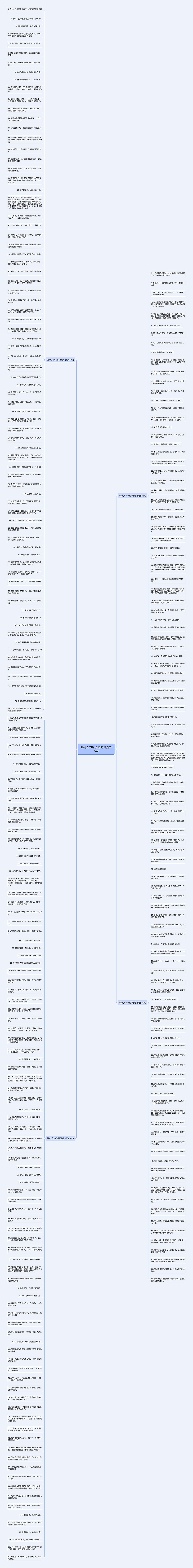 讽刺人的句子贴吧精选275句思维导图