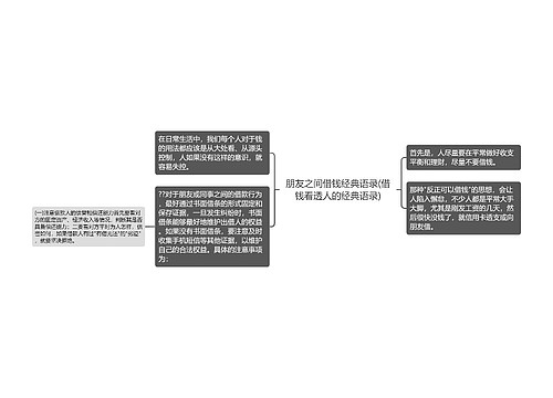 朋友之间借钱经典语录(借钱看透人的经典语录)