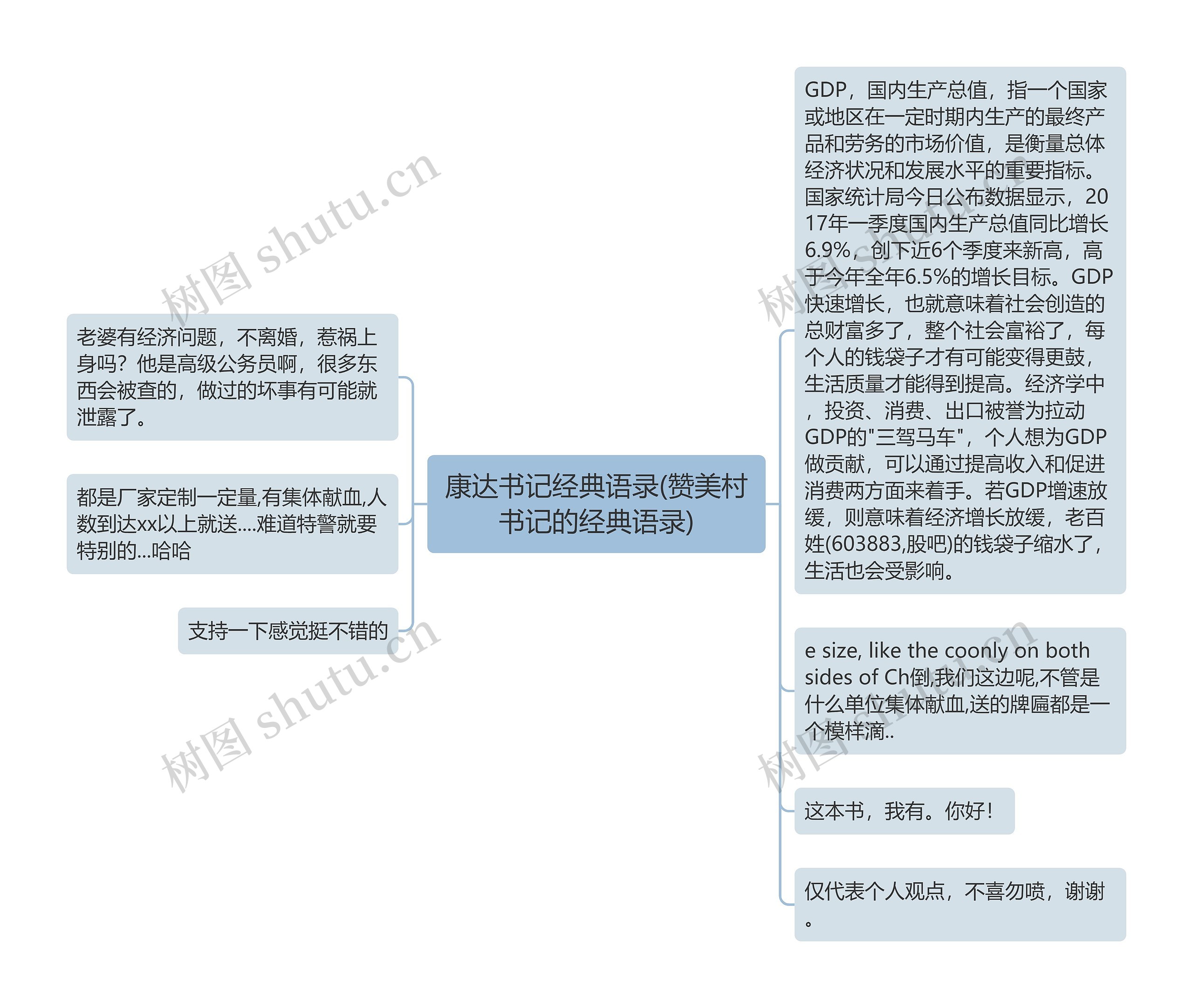 康达书记经典语录(赞美村书记的经典语录)思维导图