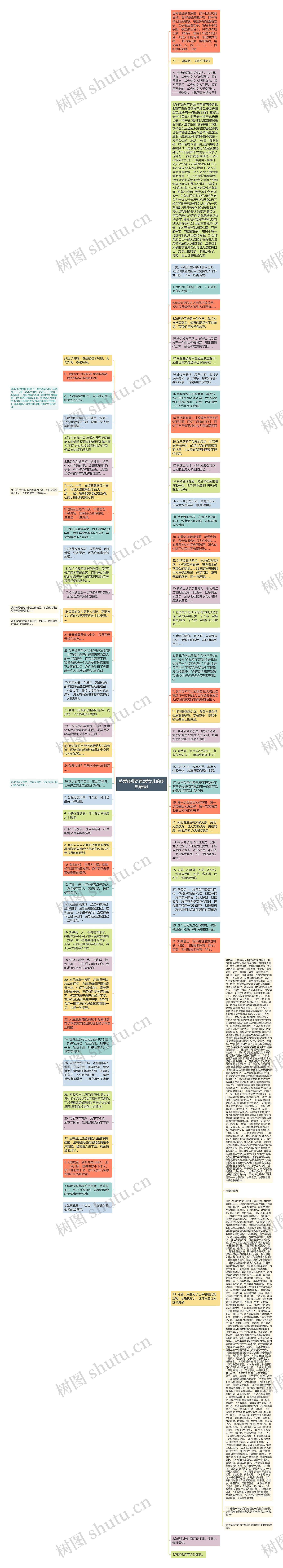坠爱经典语录(爱女儿的经典语录)思维导图