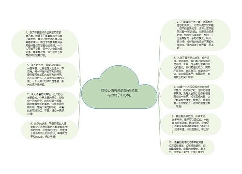 花和心情有关的句子(欣赏花的句子和心情)