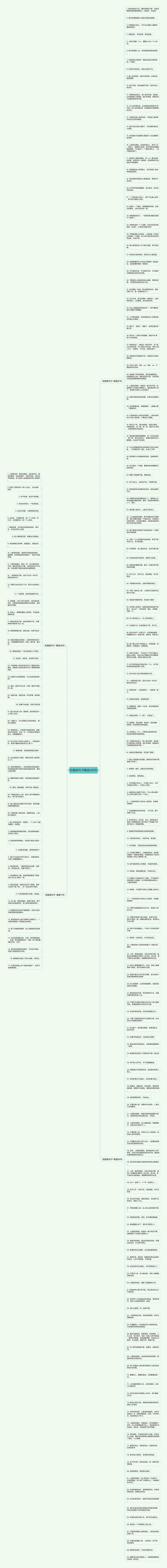 犯贱短句子精选226句思维导图