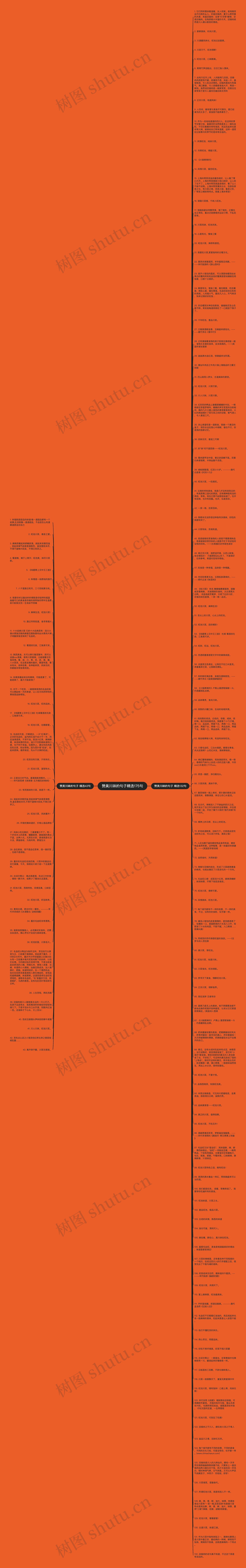 赞美川味的句子精选175句思维导图
