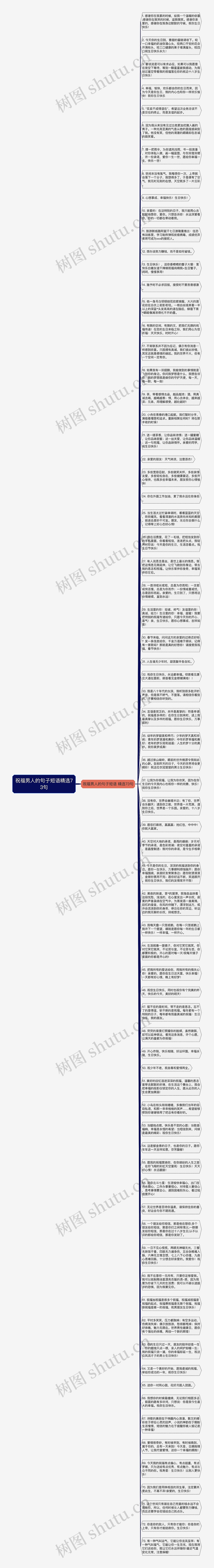 祝福男人的句子短语精选73句