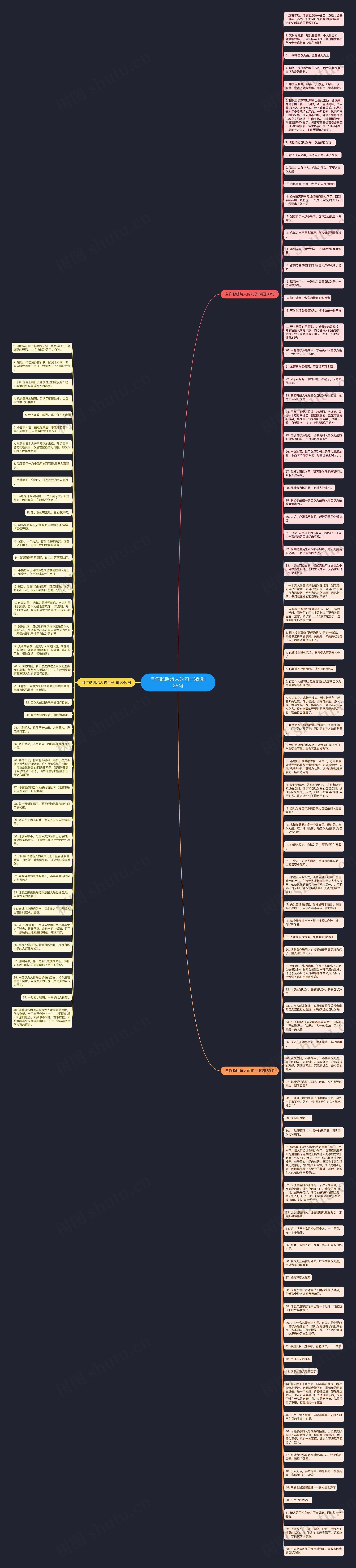 自作聪明坑人的句子精选126句思维导图