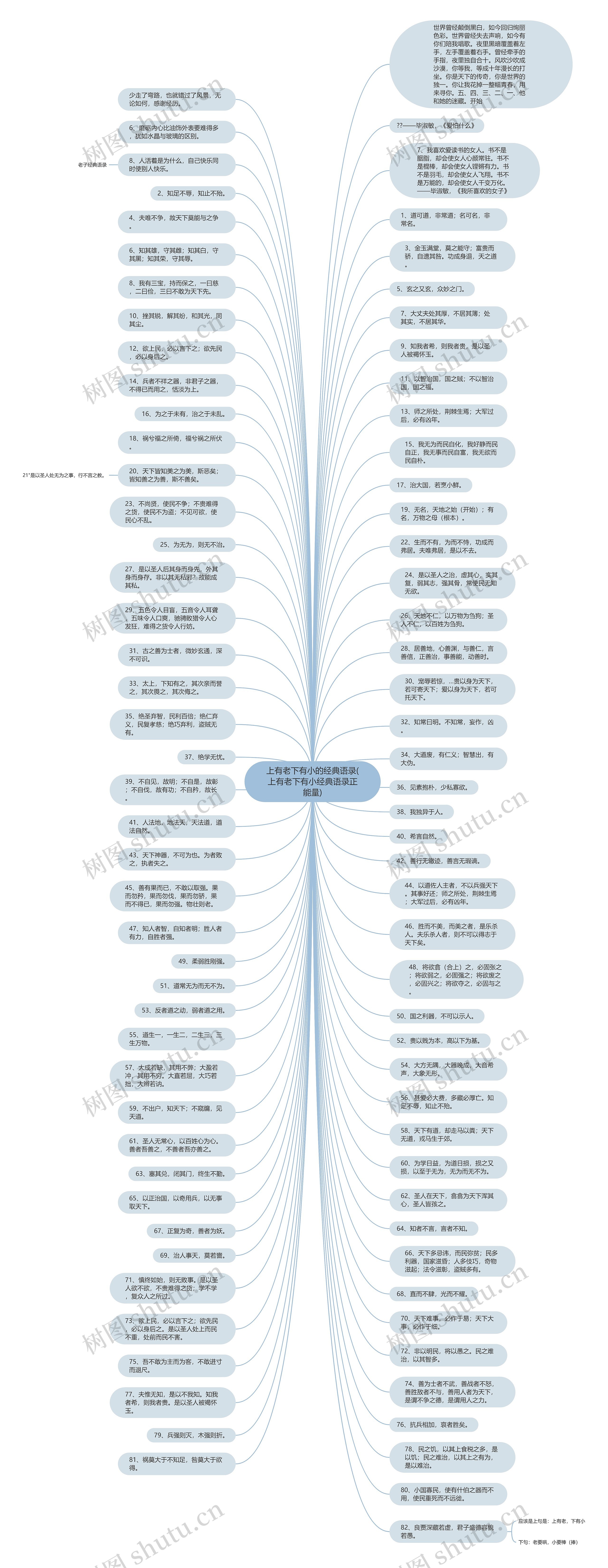 上有老下有小的经典语录(上有老下有小经典语录正能量)思维导图