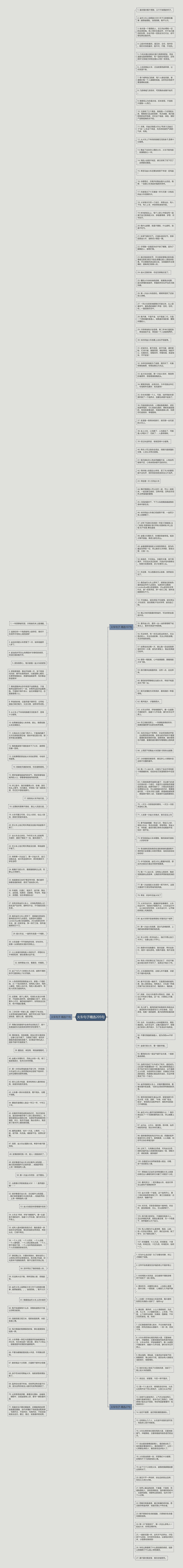火车句子精选205句思维导图