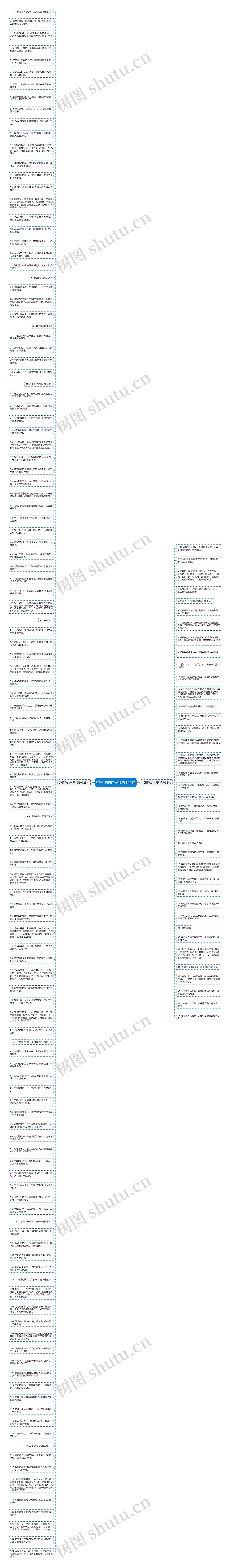 带腾飞的句子精选161句思维导图