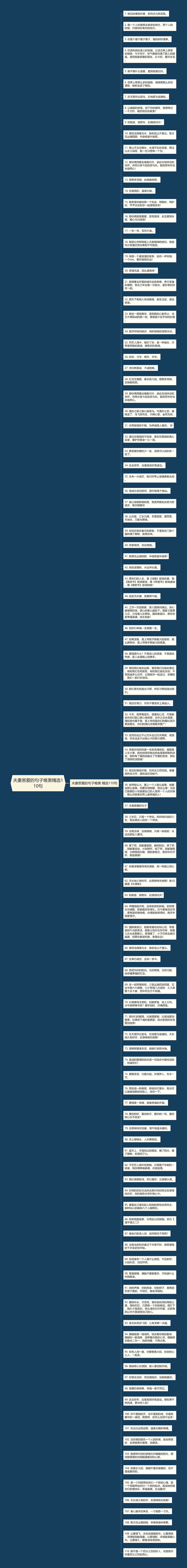 夫妻恩爱的句子唯美精选110句
