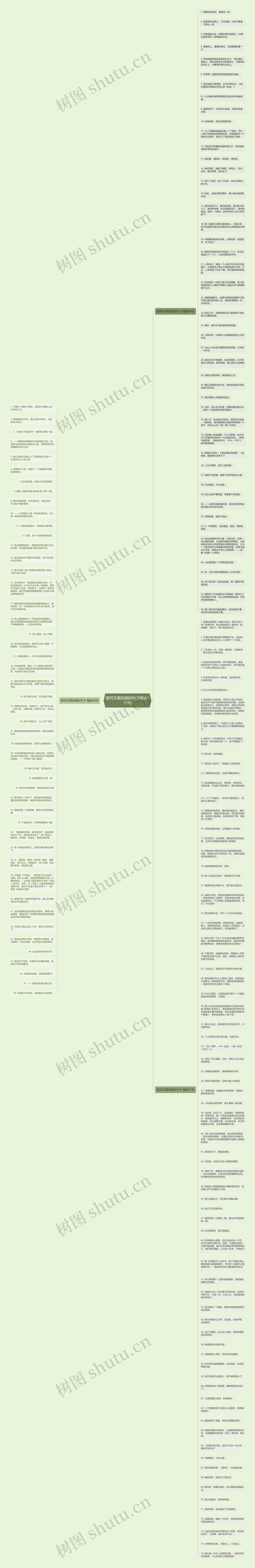 描写无需知晓的句子精选171句思维导图