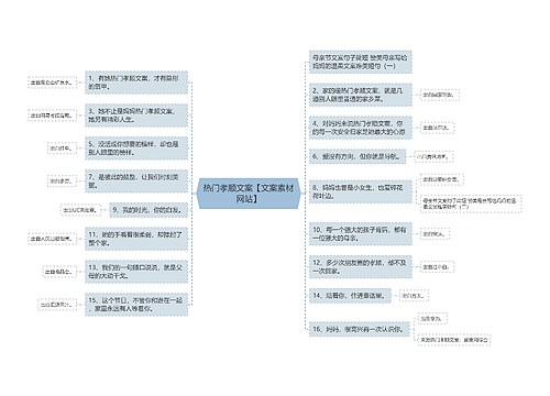 热门孝顺文案【文案素材网站】