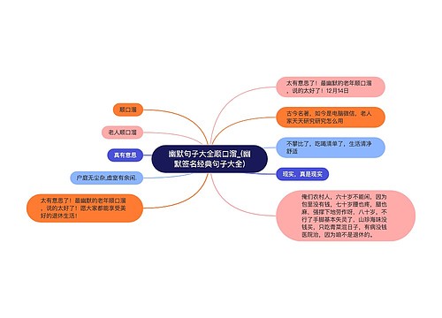 幽默句子大全顺口溜_(幽默签名经典句子大全)