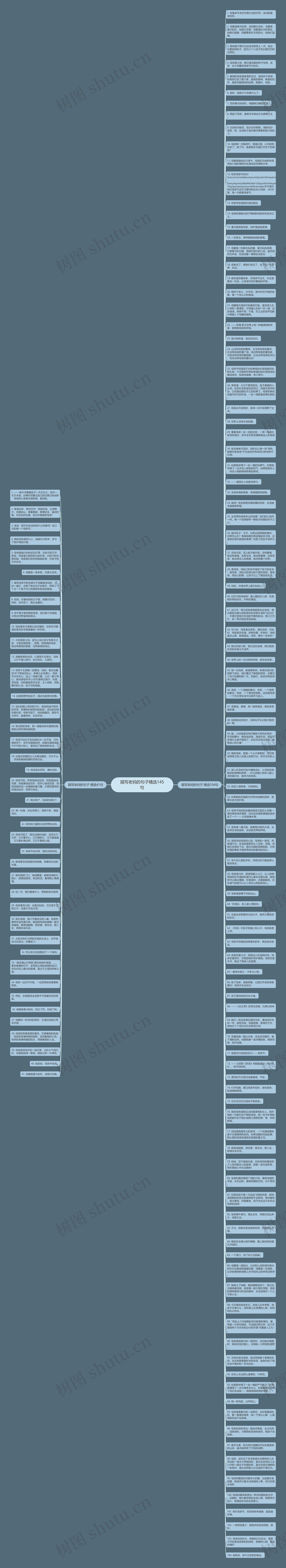 描写老妈的句子精选145句思维导图