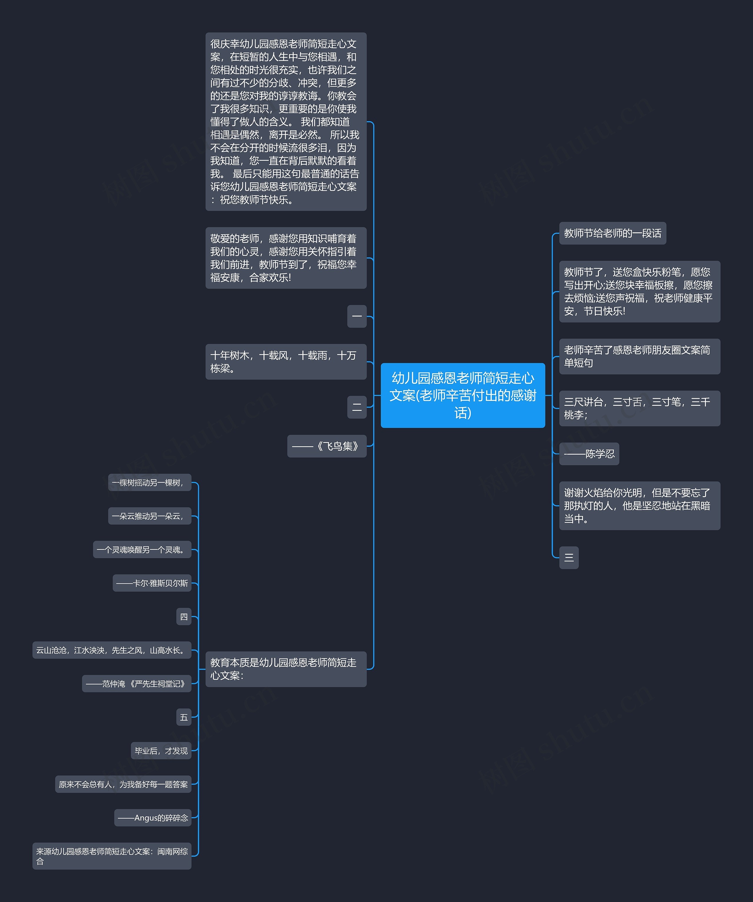 幼儿园感恩老师简短走心文案(老师辛苦付出的感谢话)