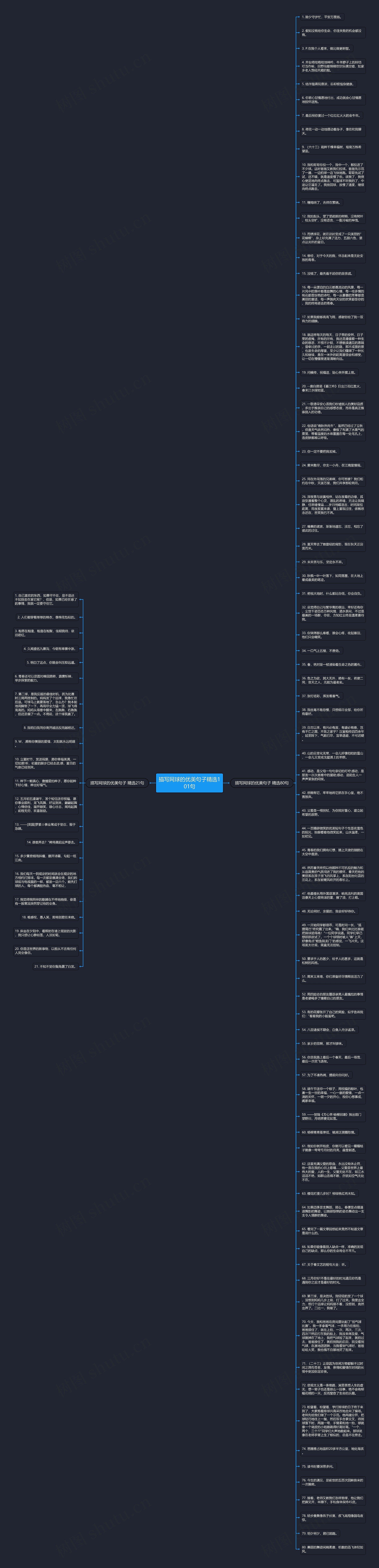 描写网球的优美句子精选101句思维导图高清图 描写网球的优美句子精选101句思维导图