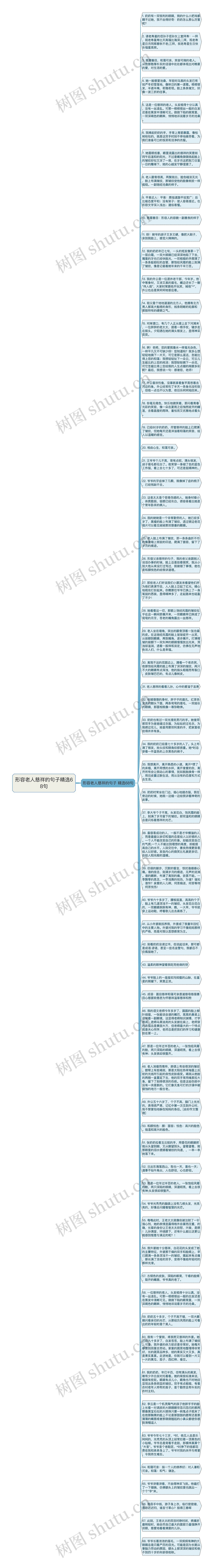 形容老人慈祥的句子精选68句