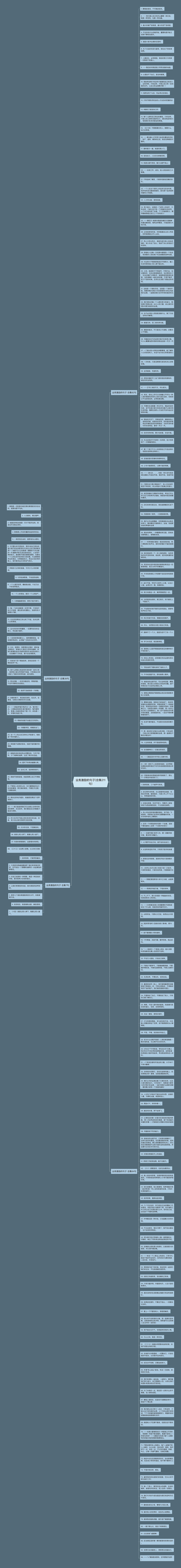 业务激励的句子(合集211句)思维导图
