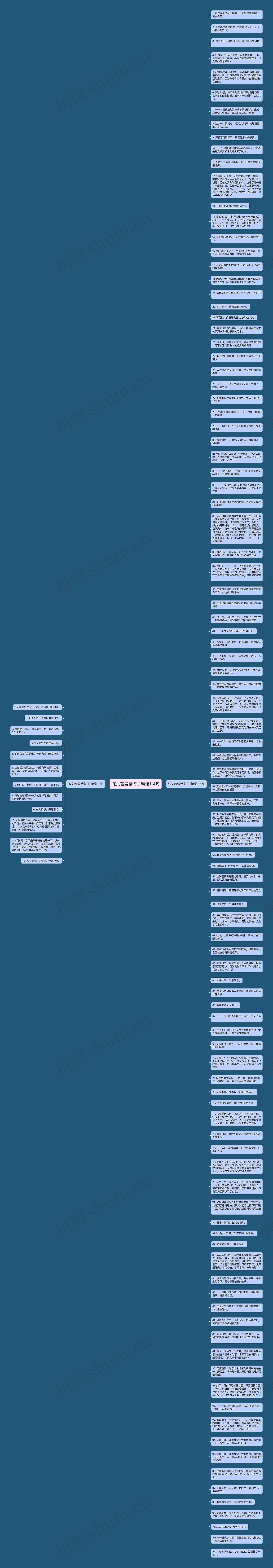 陈文茜爱情句子精选114句思维导图