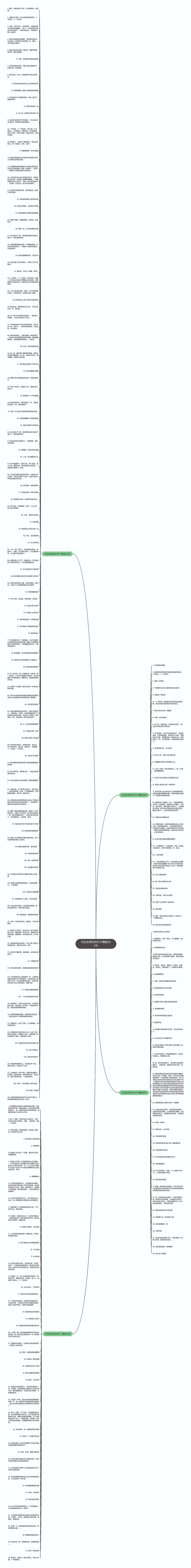 对过去再见的句子精选253句思维导图