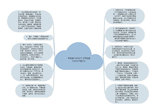 早起奋斗的句子【早起奋斗的句子图片】