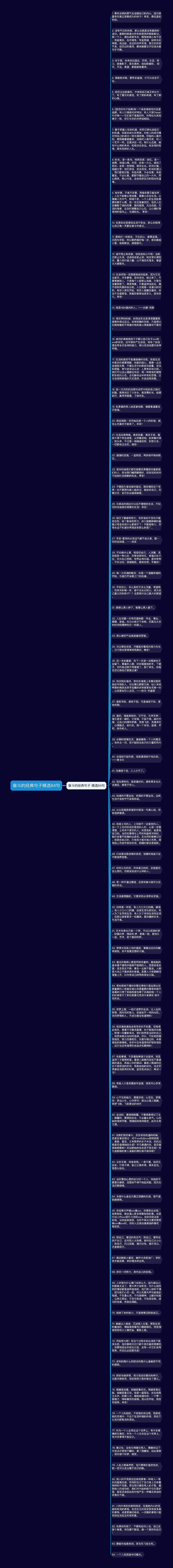 奋斗的经典句子精选84句