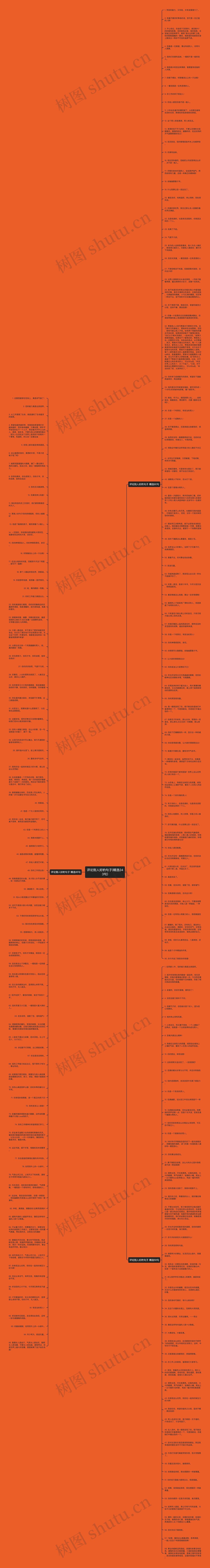 评论别人好的句子(精选243句)思维导图