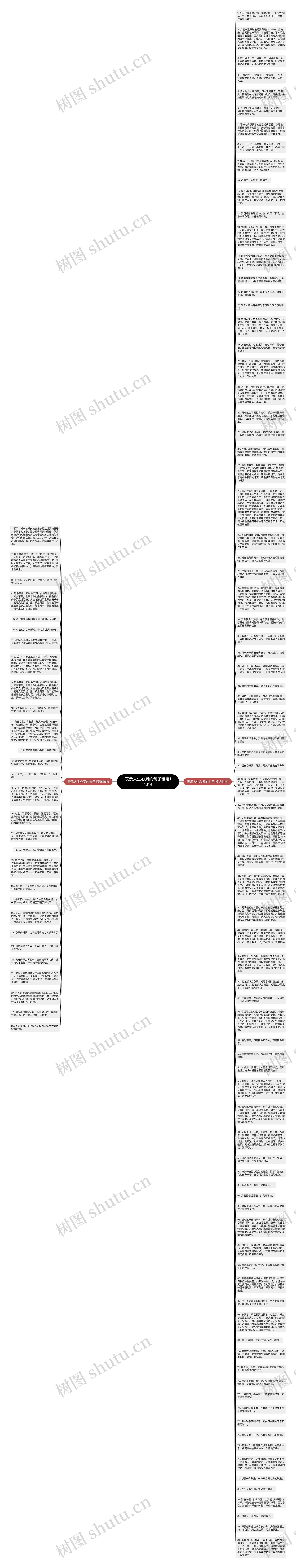 表示人生心累的句子精选113句思维导图