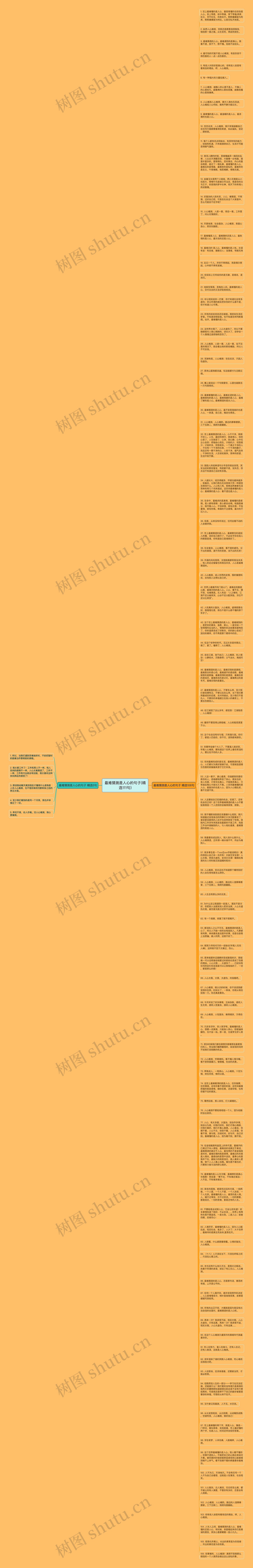 最难猜测是人心的句子(精选111句)