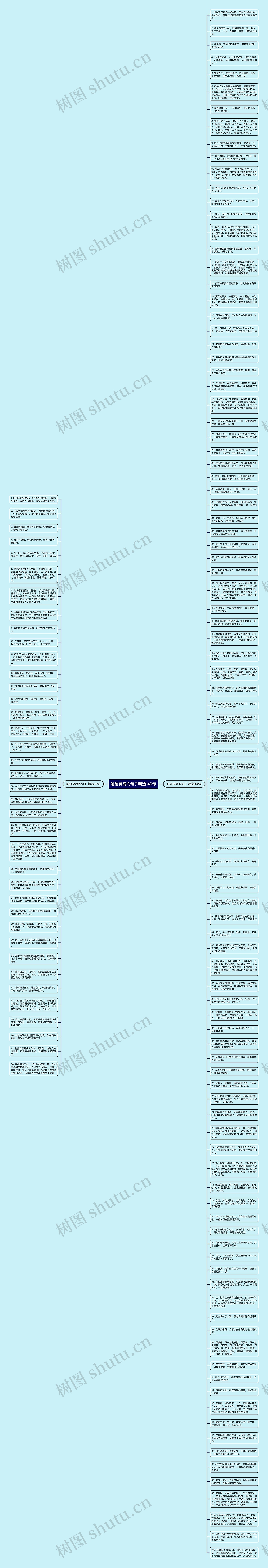 触碰灵魂的句子精选140句思维导图